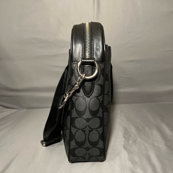 Coach Signature Canvas Laptop/Briefcase - Picture 2 of 4